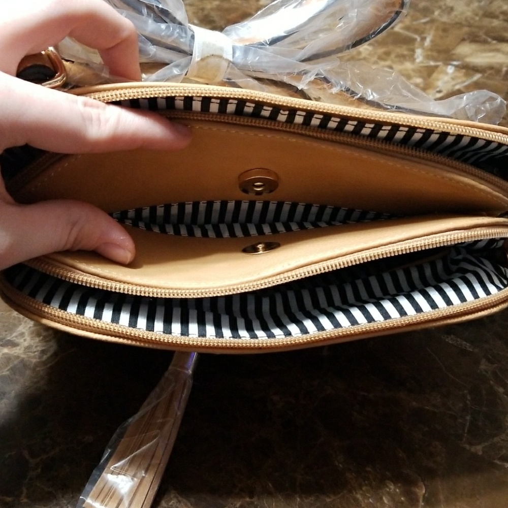 Camel Color Handbag - Picture 3 of 4
